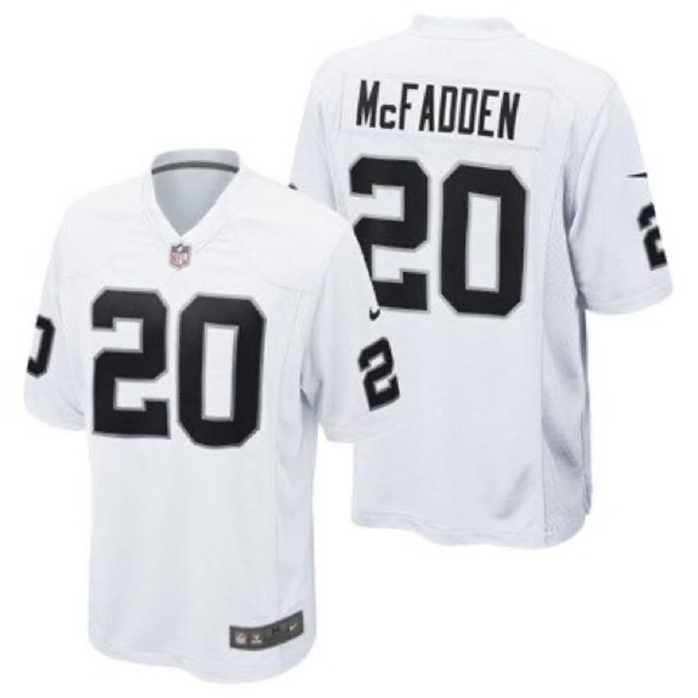 Nike Las Vegas Raiders Darren McFadden White Game Jersey